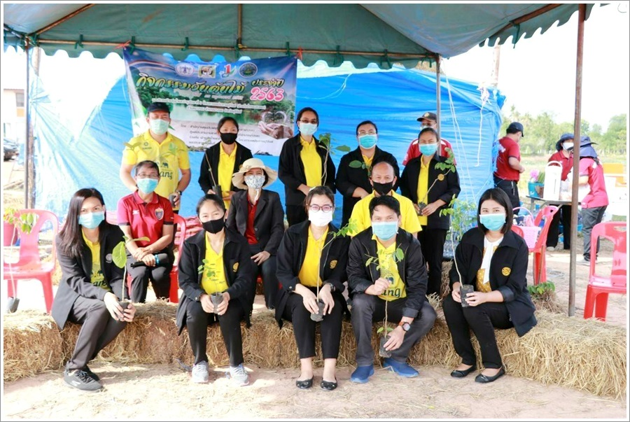 ﻿สำนักงานบังคับคดีจังหวัดบุรีรัมย์ สาขานางรอง ร่วมกิจกรรมปลูกต้นไม้ประจำปีของชาติ